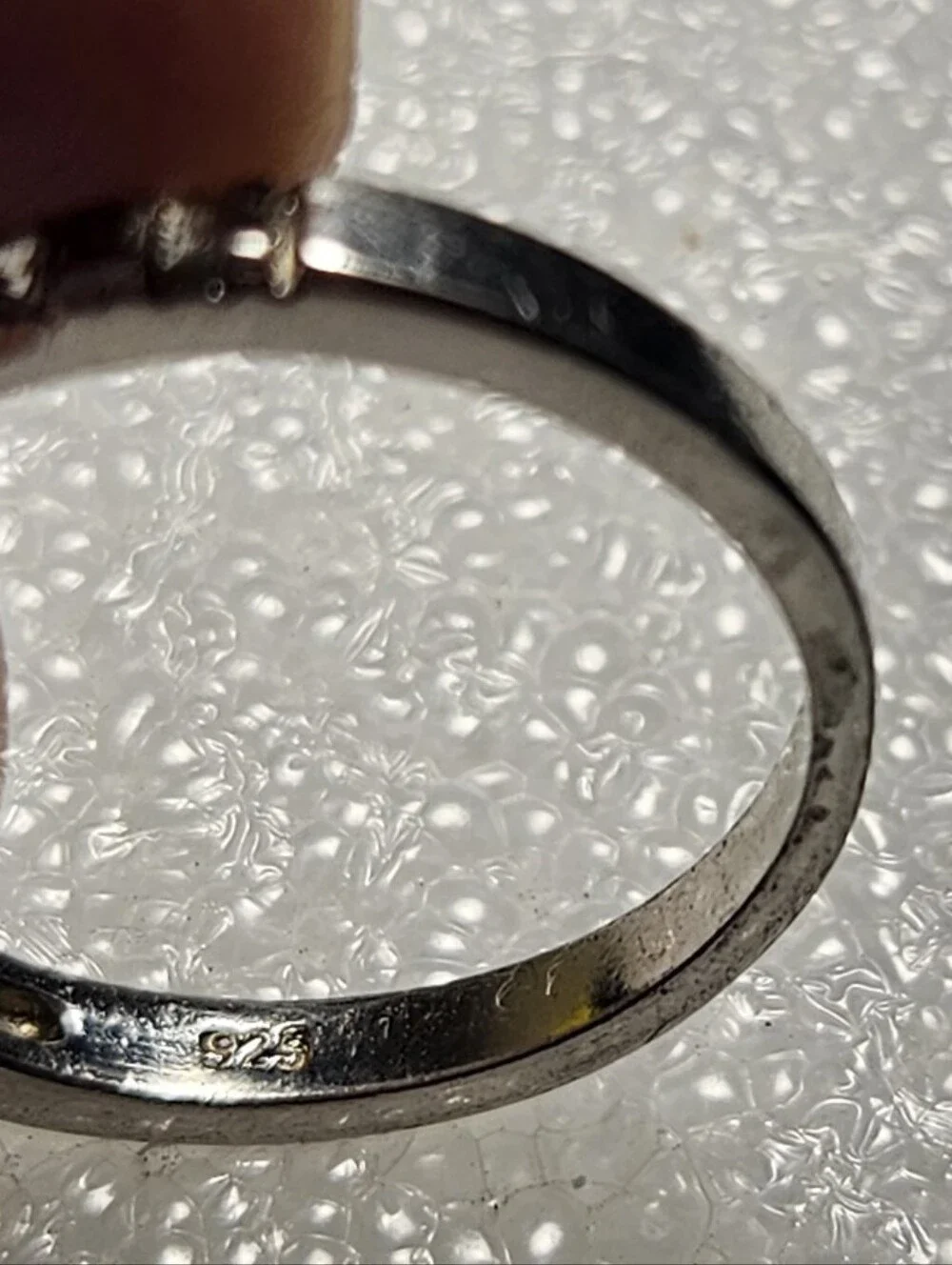 Silver Floral Cluster Ring with Clear Stones - Women Jewelry